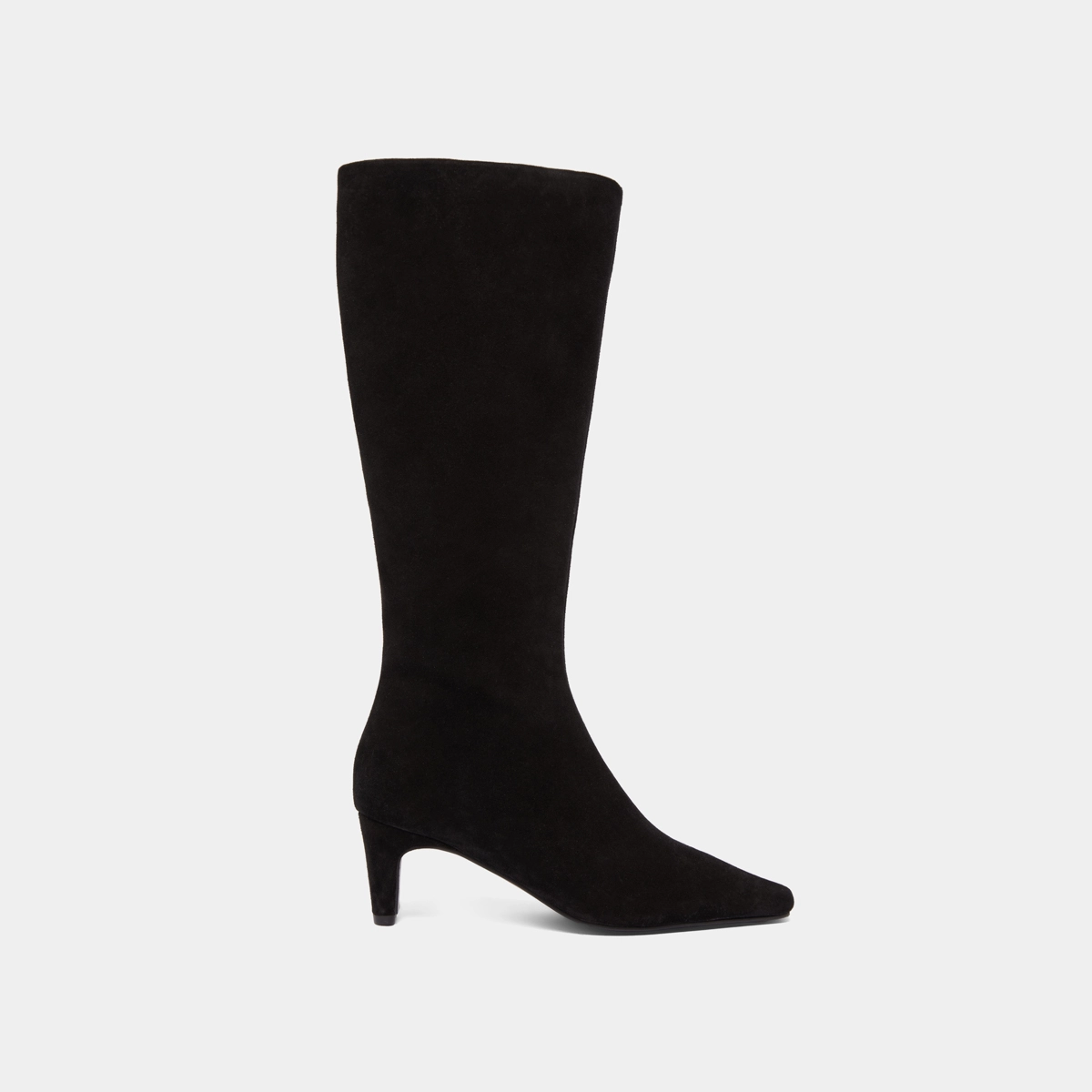 Bottes &agrave; talons et bouts pointus en croute noire | DANOU | Jonak