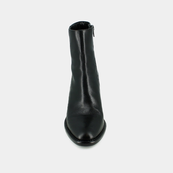 Bottines à talons en cuir noir | CAJUN | Jonak