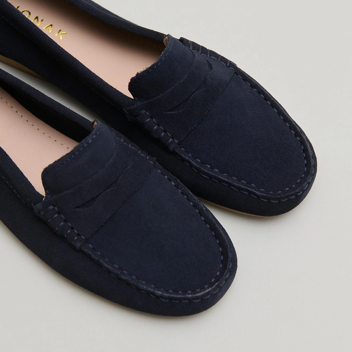 Mocassins &agrave; surpiq&ucirc;res en croute marine | GREG | Jonak