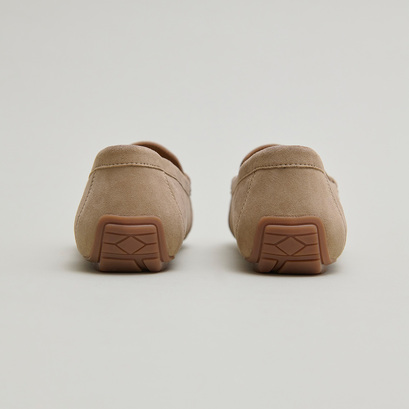 Mocassins froncés en velours beige | ANTONIA | Jonak