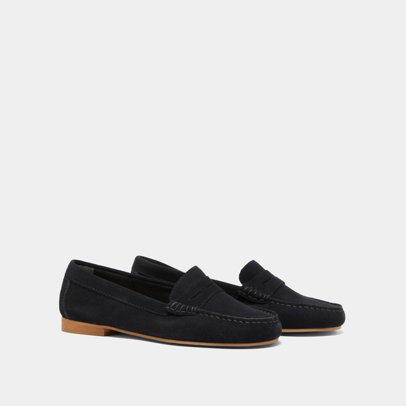 Mocassins à surpiqûres en croute marine | GREG | Jonak