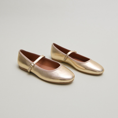 Ballerines à brides platine