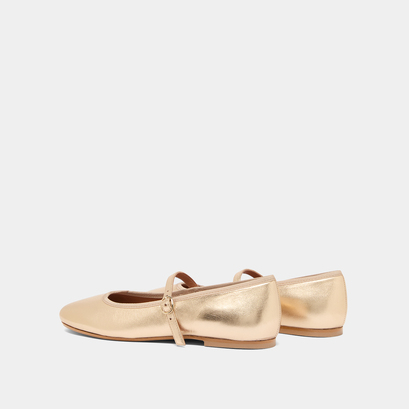 Ballerines à brides platine