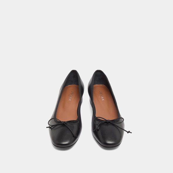 Ballerines Talons En Cuir Noir DADOU Jonak Ballerines Talons En Cuir Noir DADOU Jonak