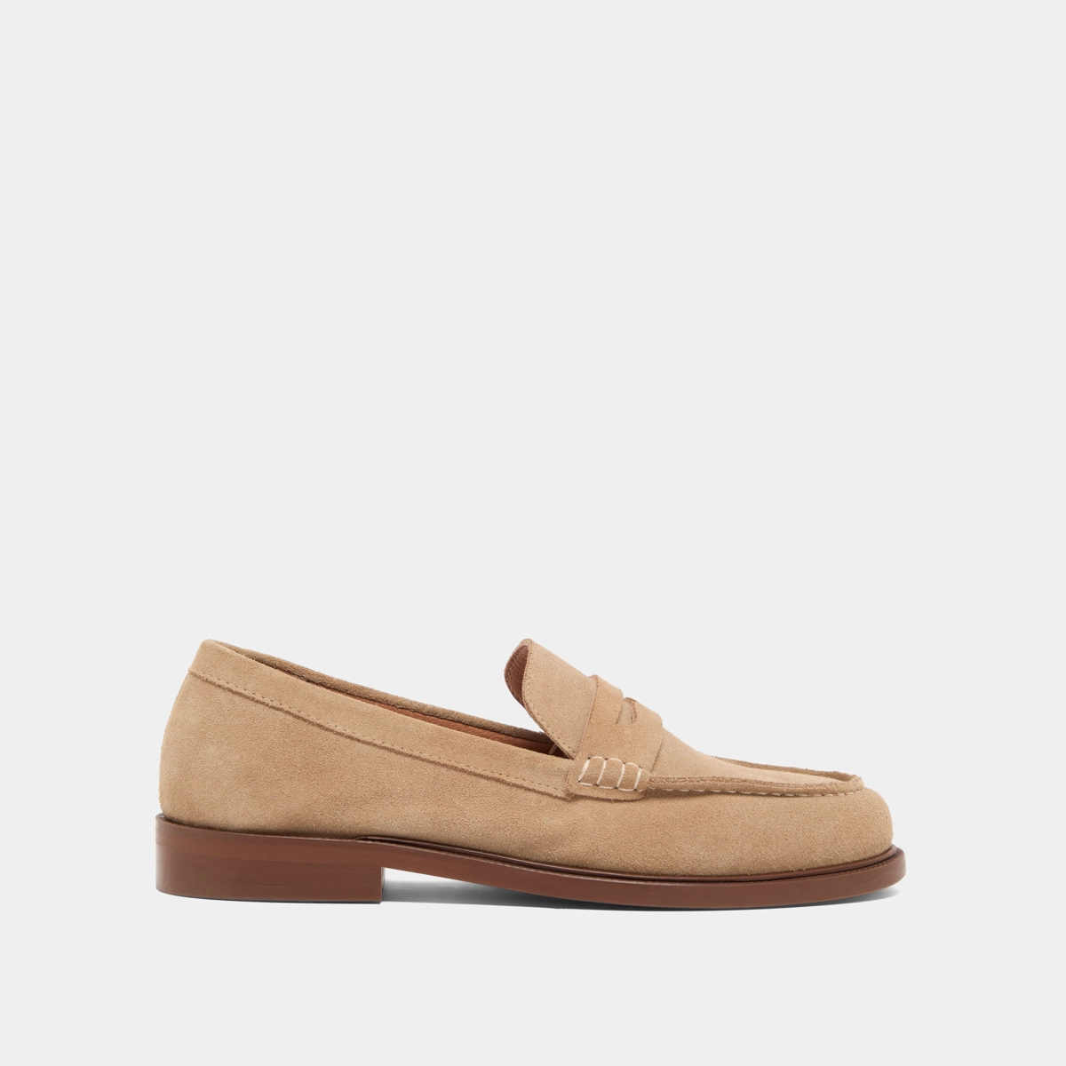 Mocassins &agrave; bouts ronds en cro&ucirc;te beige | DRACULA | Jonak