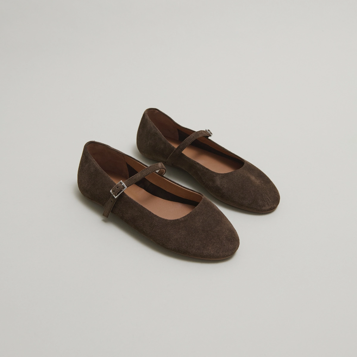 Ballerines à brides en croûte marron | DRIMA | Jonak