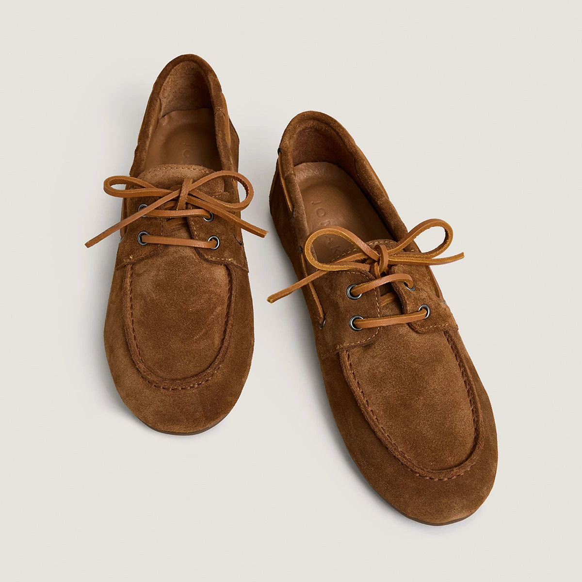 Mocassins souples en croûte cognac | Lalie | Jonak
