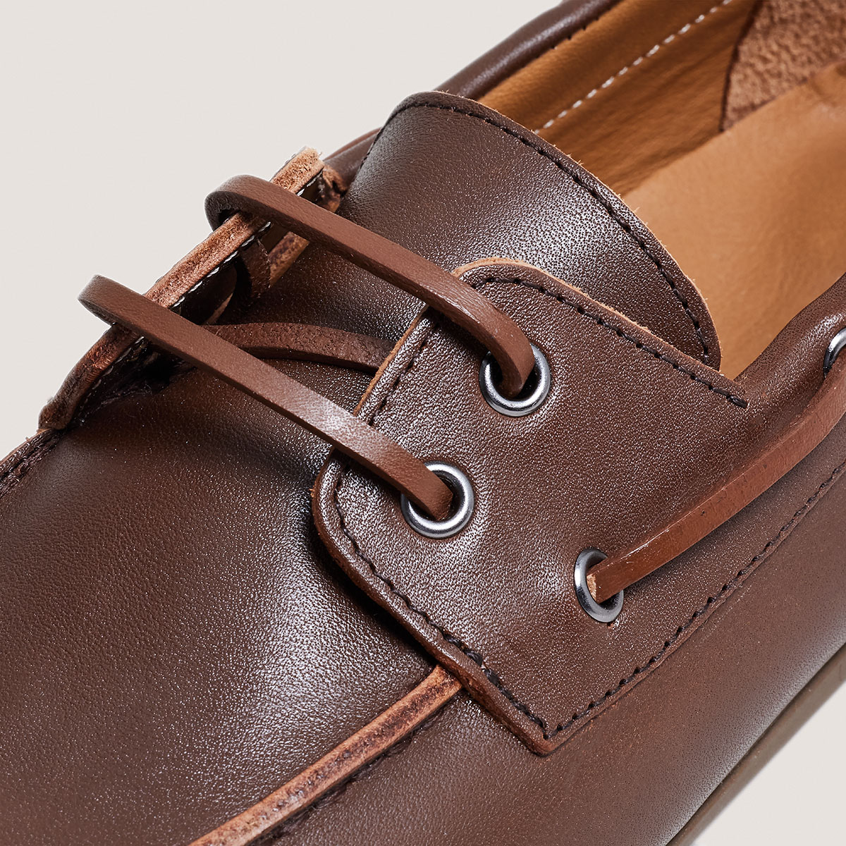 Mocassins souples en cuir marron | Lalie | Jonak