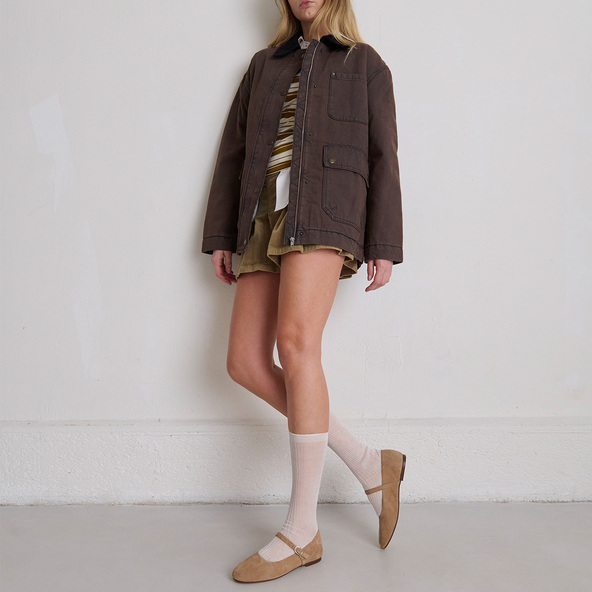 Ballerines à brides en croute beige | DRIMA | Jonak