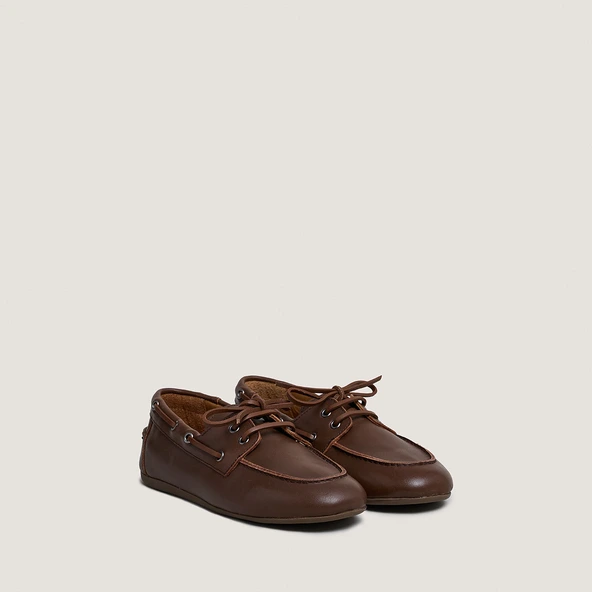 Mocassins souples en cuir marron | Lalie | Jonak