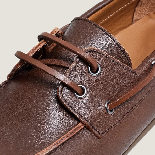 Mocassins souples en cuir marron | Lalie | Jonak
