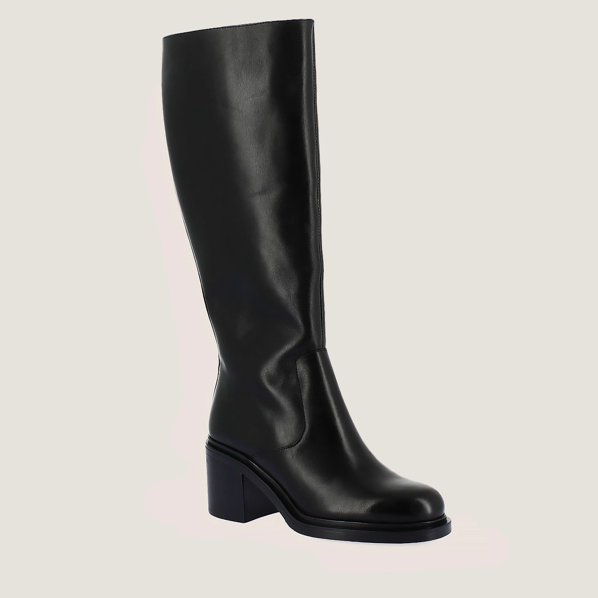 Bottes à hauts talons en cuir noir | MARILOU | Jonak