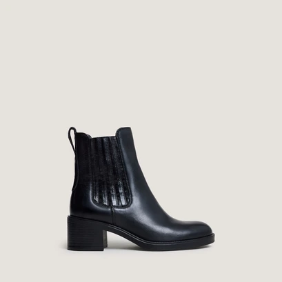 Boots à talons noir