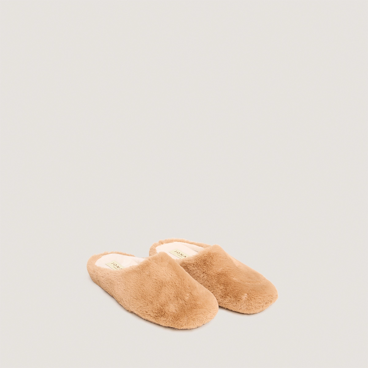 Chaussons en fluffy camel | JUDE | Jonak