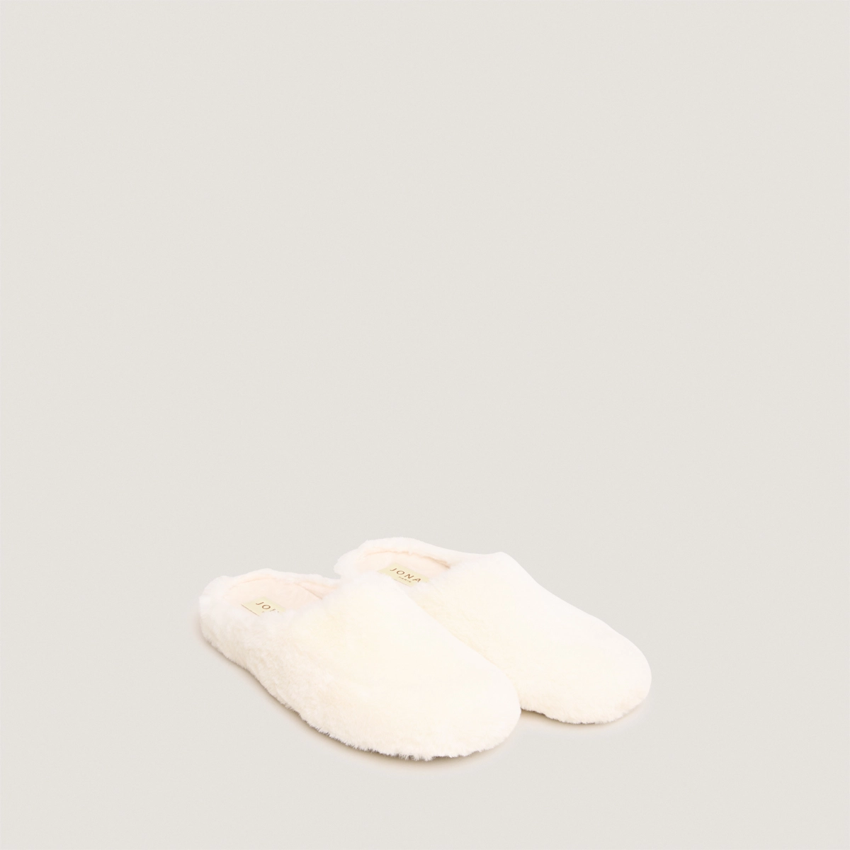 Chaussons en fluffy écru | JUDE | Jonak