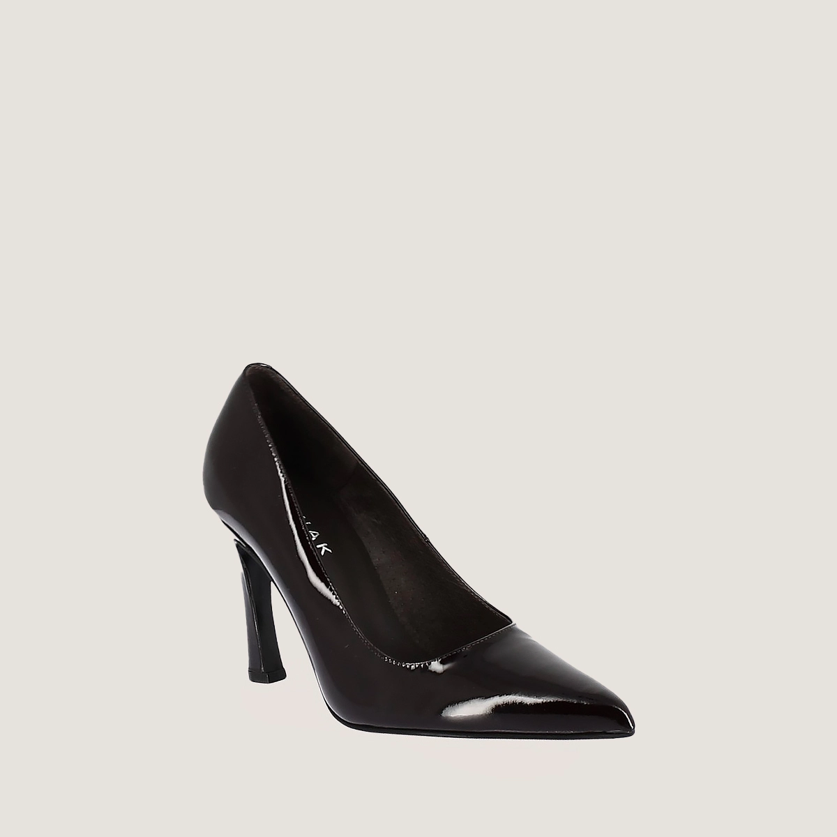 Escarpins hauts à bouts pointus en cuir noir | DEDDY | Jonak