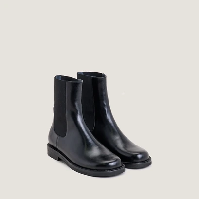 Boots à élastiques noir