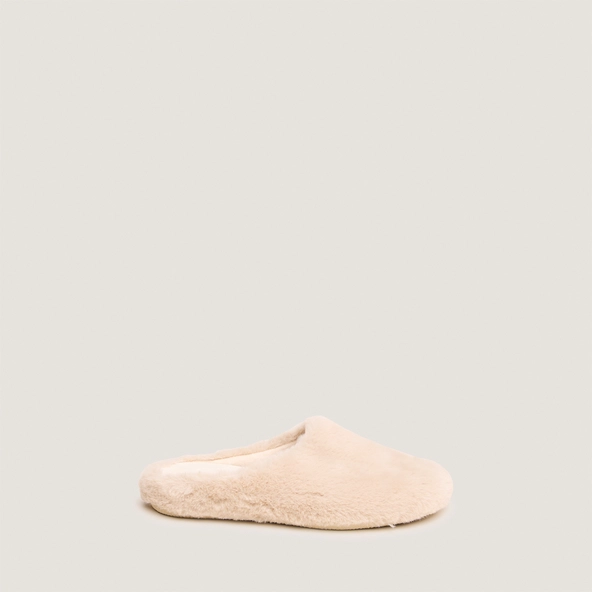 Chaussons en fluffy beige | JUDE | Jonak