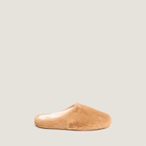 Chaussons en fluffy camel | JUDE | Jonak