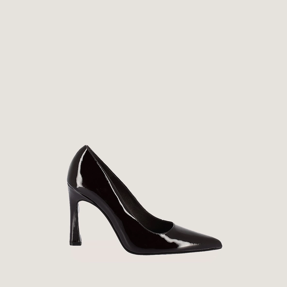 Escarpins hauts à bouts pointus en cuir noir | DEDDY | Jonak