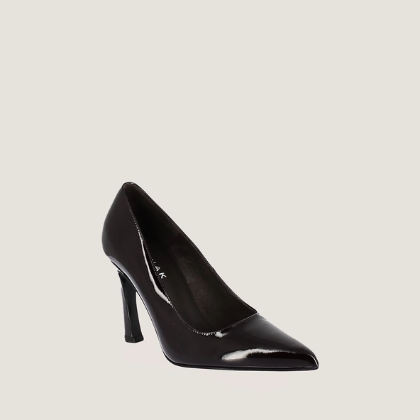 Escarpins hauts à bouts pointus en cuir noir | DEDDY | Jonak