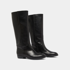 Bottes plates noir