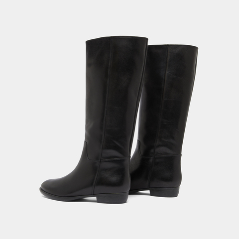 Bottes plates noir