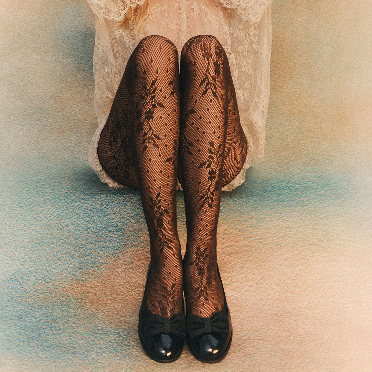Collants en dentelle chocolat | OPERA | Jonak