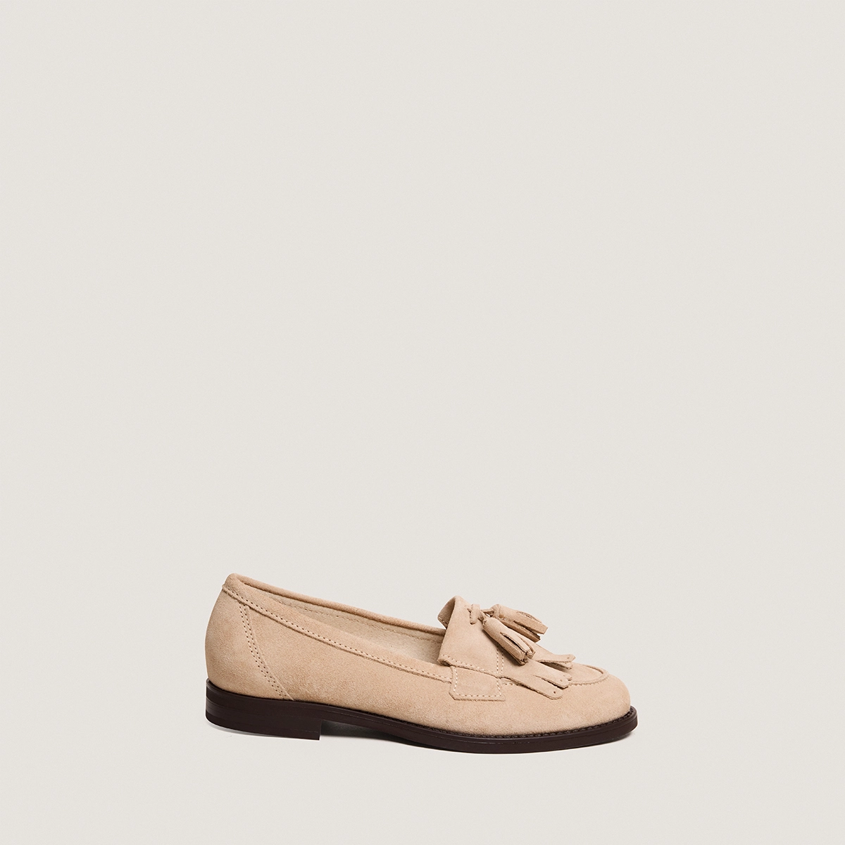 Mocassins à glands en croûte ivoire | NELLE | Jonak