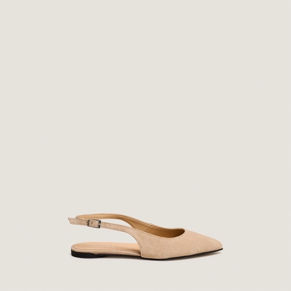 Ballerines slingbacks en cro&ucirc;te ivoire | NOA | Jonak