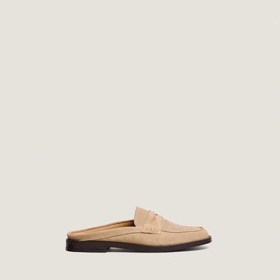 Mocassins &agrave; bouts arri&egrave;res ouverts en cro&ucirc;te ivoire | NANCY | Jonak