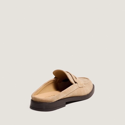 Mocassins &agrave; bouts arri&egrave;res ouverts en cro&ucirc;te ivoire | NANCY | Jonak