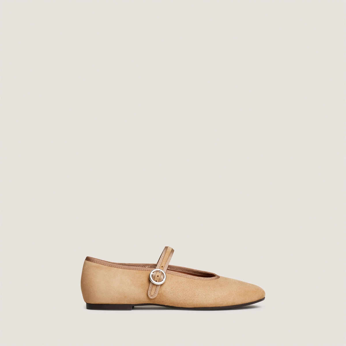 Ballerines à brides et boucles ajustables en velours miel | DEESSE | Jonak