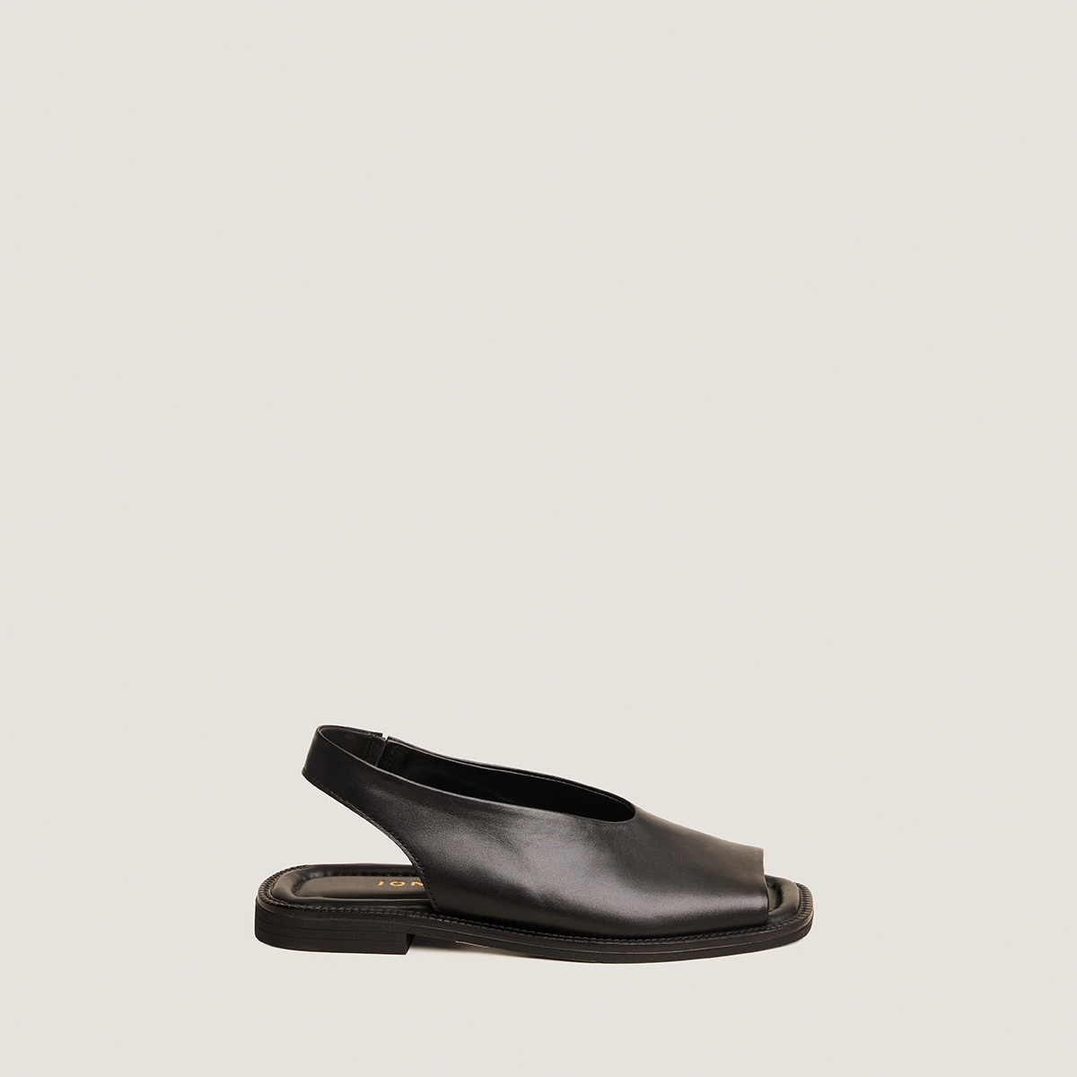 Ballerines slingbacks en cuir noir | JESSY | Jonak