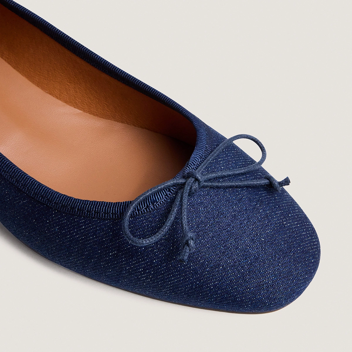 Ballerines à talons en jean bleu foncé | DADOU | Jonak