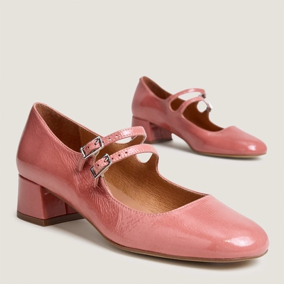 Babies à doubles brides rose