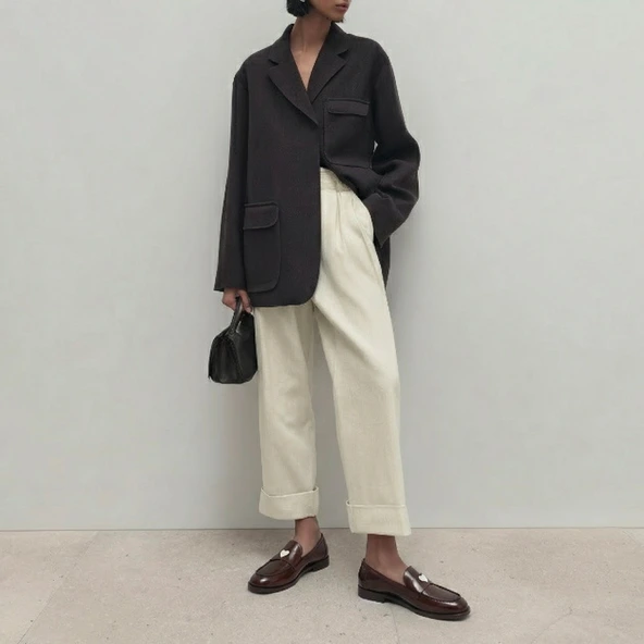 Mocassins à bouts ronds et cœurs en cuir glacé marron | DONJUAN | Jonak
