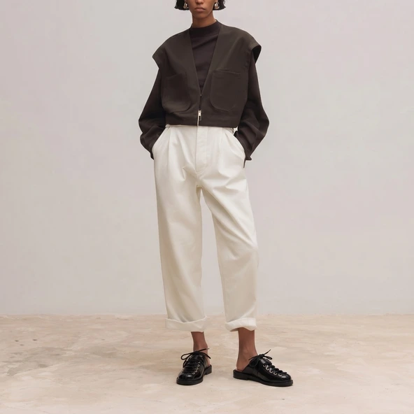 Mules à lacets en cuir glacé noir | DESSA | Jonak