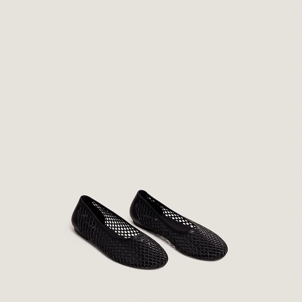 Ballerines ajourées en jelly noir | UGO | Jonak