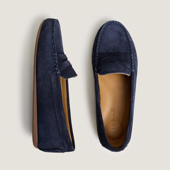 Mocassins à bouts carrés en croûte marine | LIV | Jonak