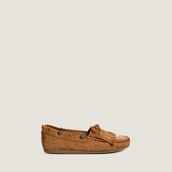 Mocassins souples à lacets en croûte cognac | LOUISON | Jonak