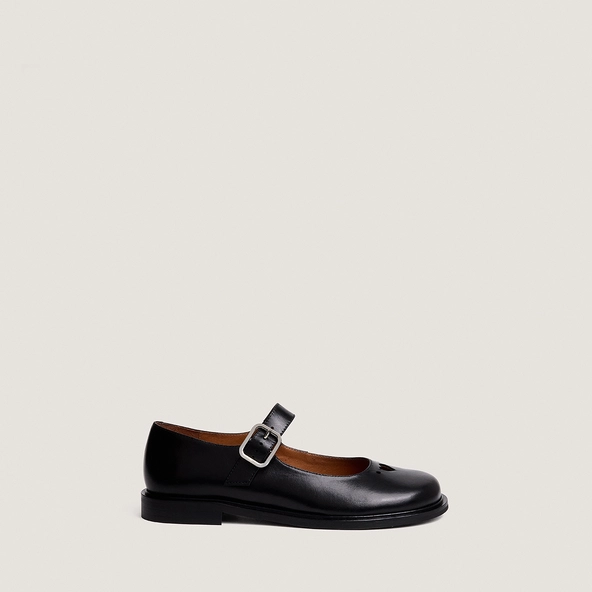 Ballerines à brides en cuir noir | DOUCELINE | Jonak