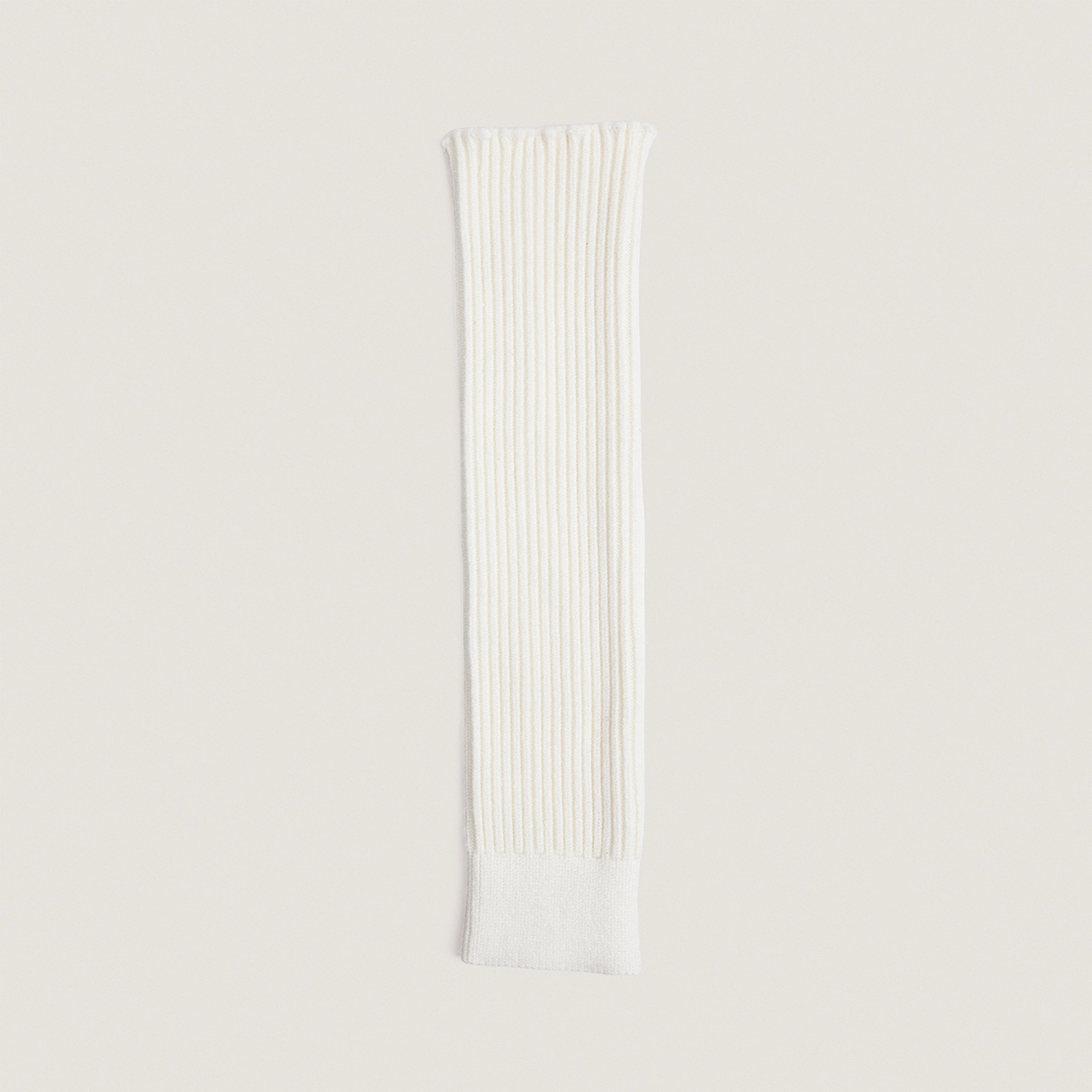 Guêtres côtelées en textile crème | FINESSE | Jonak