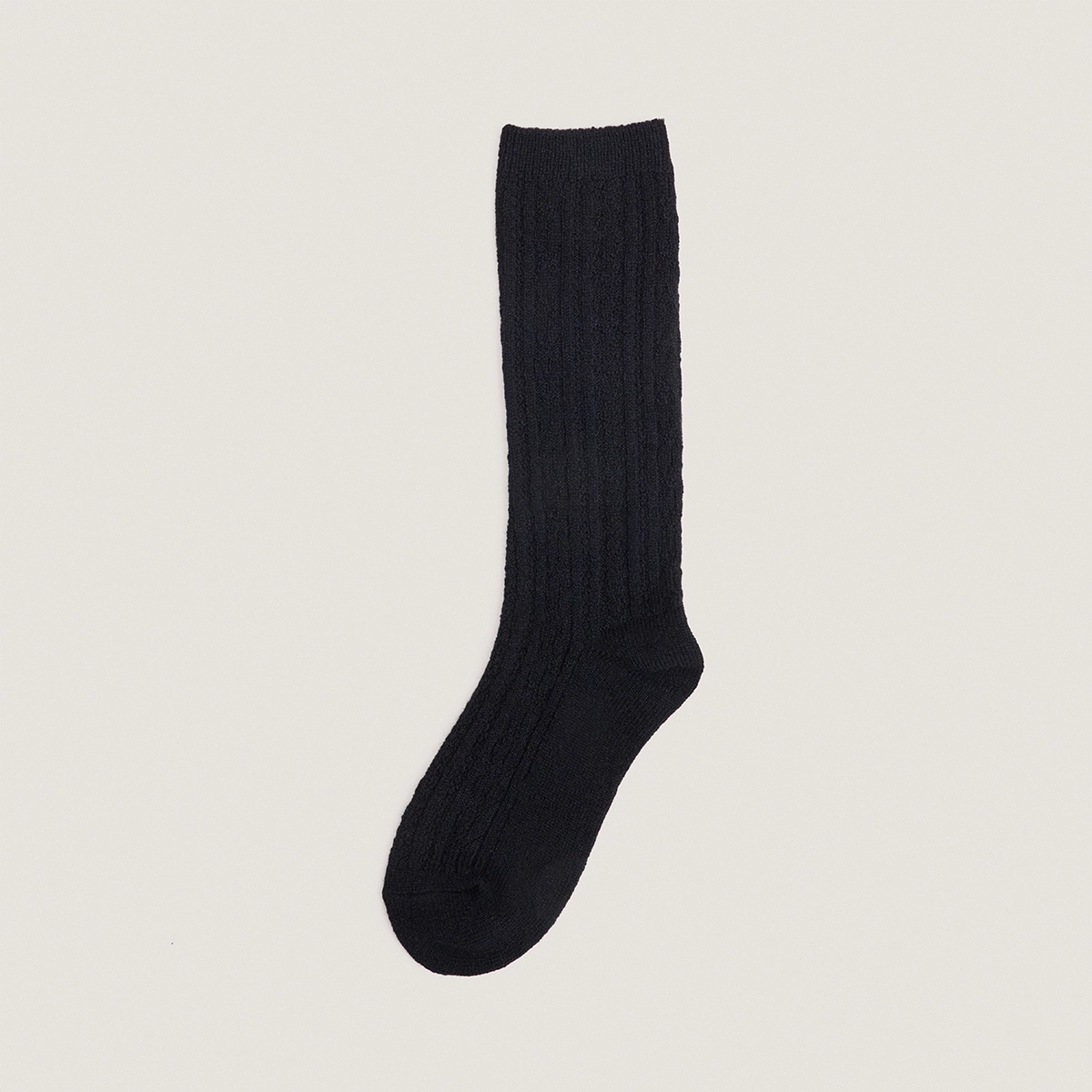 Chaussettes hautes en textile noir | FOX | Jonak