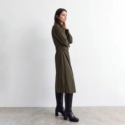 Bottes &agrave; plateformes en cuir vieilli noir | BAM | Jonak