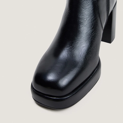 Bottes à plateformes noir