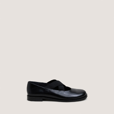 Ballerines &agrave; brides &eacute;lastiques noir