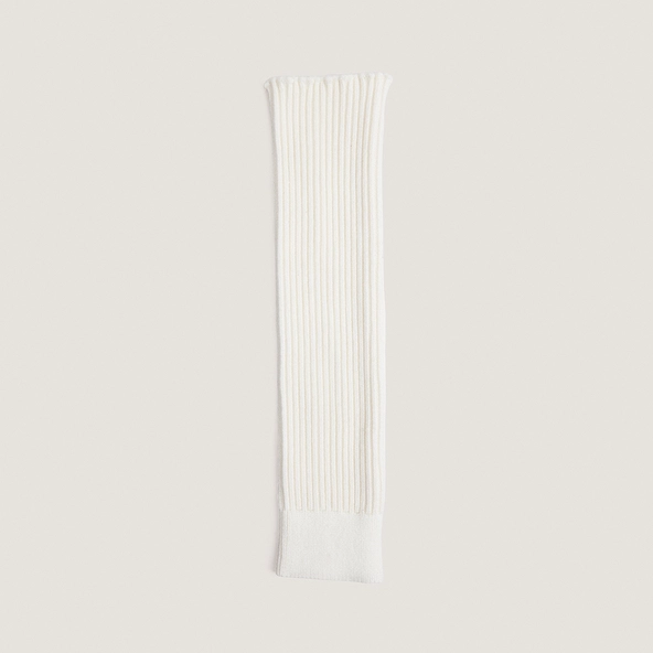 Guêtres côtelées en textile crème | FINESSE | Jonak