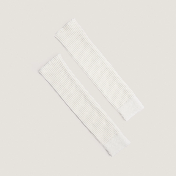 Guêtres côtelées en textile crème | FINESSE | Jonak