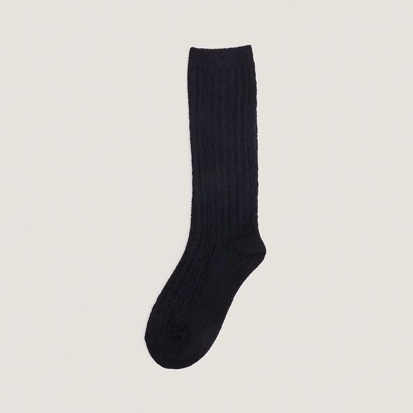 Chaussettes hautes en textile noir | FOX | Jonak